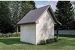 Building Plans Rear Photo 01 - Marilyn Shed With Front Porch 125D-4501 | House Plans and More