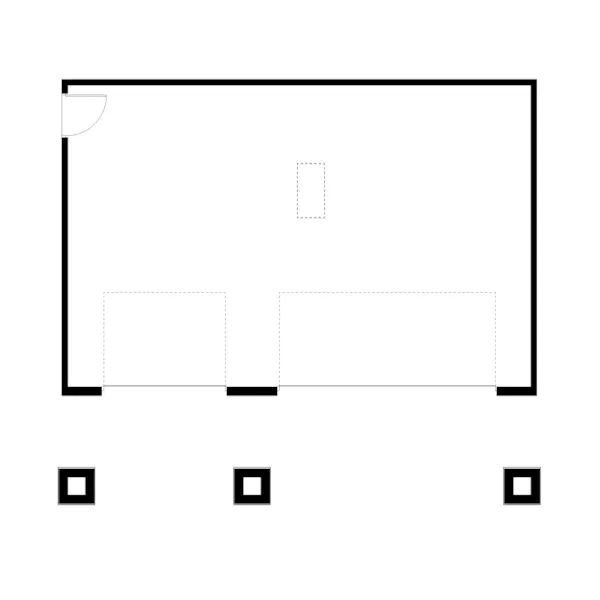 Traditional Project Plan First Floor 125D-6014