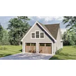 Building Plans Front of Home - 125D-6068 | House Plans and More