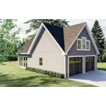 Building Plans Side View Photo - 125D-6068 | House Plans and More