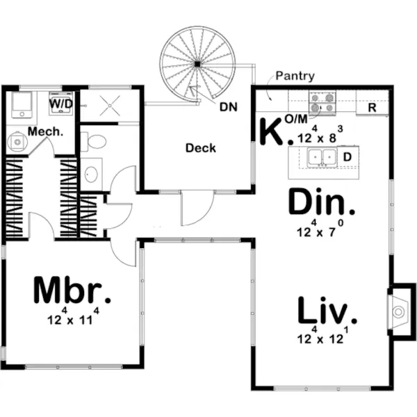 Floor Plan - 125D-6083