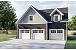 Building Plans Front of Home - 125D-7514 | House Plans and More