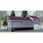 Building Plans Front of House 125D-7522