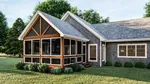 Building Plans Front of Home - 125D-7551 | House Plans and More