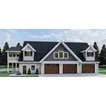 Building Plans Front of Home - 125D-7565 | House Plans and More