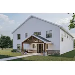 Building Plans Front of House 125D-7572