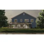 Building Plans Front of House 125D-7573