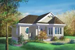 Bungalow House Plan Front of Home - Patsy Traditional Ranch Home 126D-0005 - Shop House Plans and More