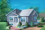 Front of Home - Posey Country Ranch Home 126D-0013 - Shop House Plans and More