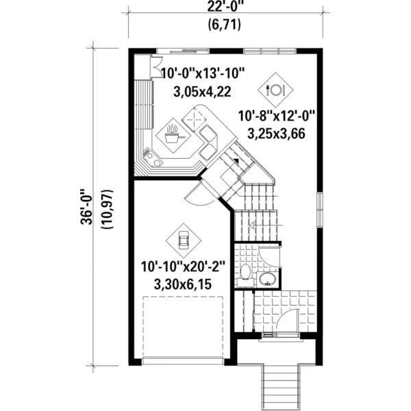 Traditional House Plan First Floor - Sage Neoclassical Home 126D-0014 - Shop House Plans and More