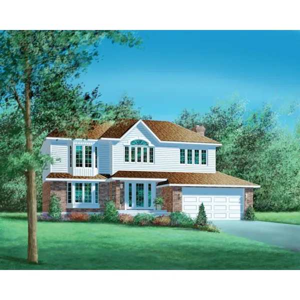 Country House Plan Front of Home - Paddock Traditional Home 126D-0087 - Shop House Plans and More