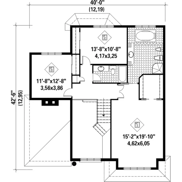 European House Plan Second Floor - Foxwood Neoclassical Home 126D-0091 - Search House Plans and More