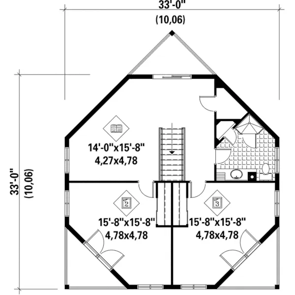 Country House Plan Second Floor - Humphreys Traditional Home 126D-0156 - Search House Plans and More