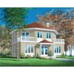 Country House Plan Front of Home - Humphreys Traditional Home 126D-0156 - Search House Plans and More