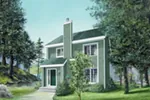 Traditional House Plan Front of Home - Leaman Traditional Home 126D-0163 - Shop House Plans and More