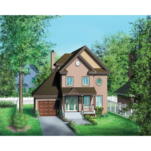 European House Plan Front of Home - Ramira Traditional Home 126D-0181 - Shop House Plans and More