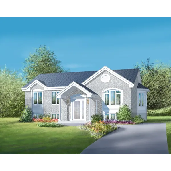 Ranch House Plan Front of Home - Wayne Traditional Ranch Home 126D-0186 - Shop House Plans and More