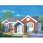 Ranch House Plan Rear Photo 01 - Wayne Traditional Ranch Home 126D-0186 - Shop House Plans and More