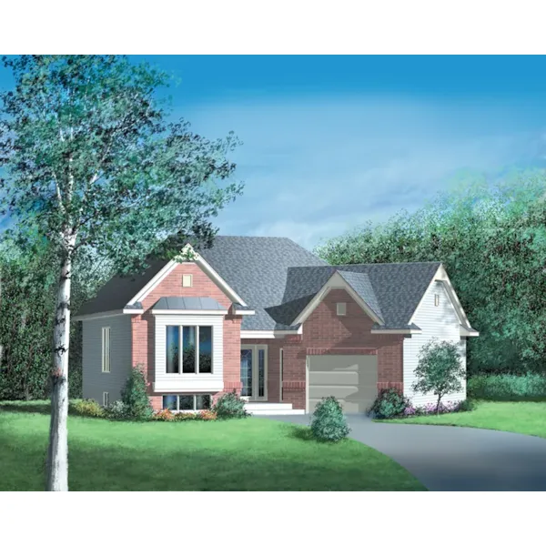 European House Plan Front of Home - Deven Traditional Home 126D-0289 - Search House Plans and More