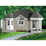 Victorian House Plan Front of Home - Rochelle Victorian Home 126D-0319 - Shop House Plans and More