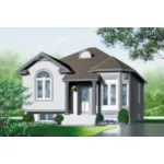 Victorian House Plan Front of House 126D-0320