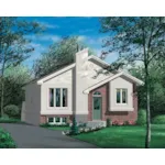 European House Plan Front of Home - Mays Neoclassical Home 126D-0323 - Shop House Plans and More