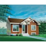 Country House Plan Front of House 126D-0325