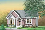Country House Plan Front of House 126D-0326