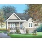 Country House Plan Front of Home - Elaina Country Home 126D-0378 - Search House Plans and More