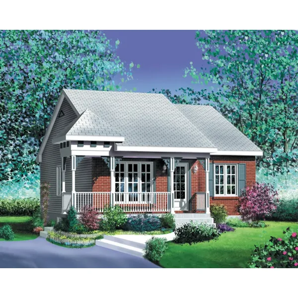 Country House Plan Front of Home - Conley Creek Country Home 126D-0379 - Search House Plans and More