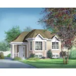 Country House Plan Front of Home - Nadia Country Home 126D-0383 - Shop House Plans and More