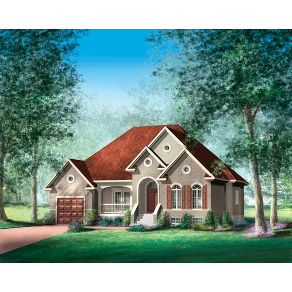 Country House Plan Front of Home - Weatherly Traditional Home 126D-0391 - Shop House Plans and More