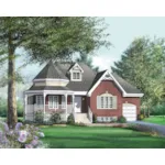 Country House Plan Front of Home - Nicole Park Victorian Home 126D-0436 - Shop House Plans and More