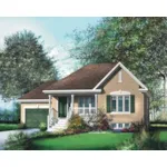 Country House Plan Front of Home - Scenic Grove Country Home 126D-0439 - Shop House Plans and More