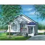 Country House Plan Front of Home - Huber Country Cottage 126D-0446 - Search House Plans and More