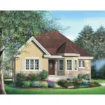 Ranch House Plan Front of Home - Goodall Victorian Home 126D-0447 - Search House Plans and More