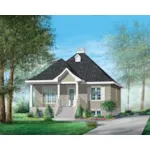 Country House Plan Front of Home - Morena Hill Country Cottage 126D-0503 - Shop House Plans and More