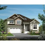 Craftsman House Plan Front of Home - Drake Harbor Craftsman Home 126D-0514 - Search House Plans and More