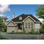 Traditional House Plan Front of Home - Abbot Park Traditional Home 126D-0516 - Search House Plans and More