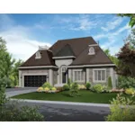 European House Plan Front of Home - St. Martin's Gate European Home 126D-0538 - Shop House Plans and More