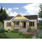 Country House Plan Front of Home - Taylor Park Country Home 126D-0539 - Shop House Plans and More