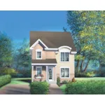 Country French House Plan Front of Home - Grayson Hedge Country Home 126D-0634 - Search House Plans and More