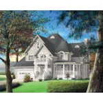 Country House Plan Front of Home - Marshall Place Luxury Home 126D-0652 - Shop House Plans and More