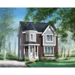 European House Plan Front of Home - Rita Place Victorian Home 126D-0655 - Shop House Plans and More