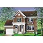 European House Plan Front of Home - Tracecrest Traditional Home 126D-0683 - Shop House Plans and More