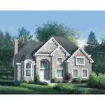 Victorian House Plan Front of Home - Teresa Park Traditional Home 126D-0706 - Shop House Plans and More