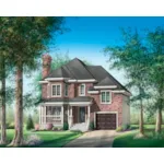 Victorian House Plan Front of Home - Roth Hill Traditional Home 126D-0744 - Shop House Plans and More