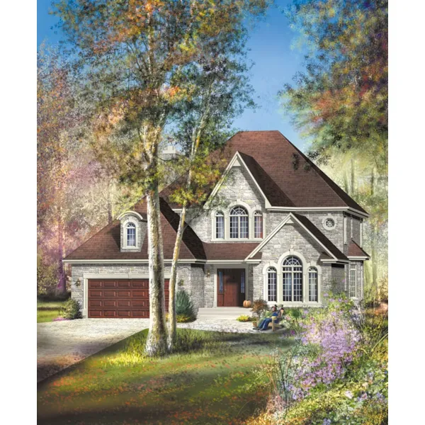 Country House Plan Front of Home - LaSalle Hill Traditional Home 126D-0771 - Shop House Plans and More