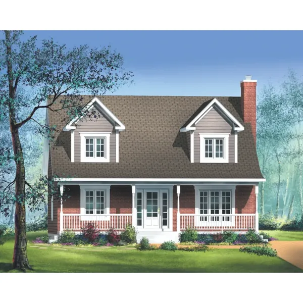 Country House Plan Front of Home - Skipperville Country Home 126D-0774 - Shop House Plans and More