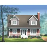 Country House Plan Front of Home - Skipperville Country Home 126D-0774 - Shop House Plans and More